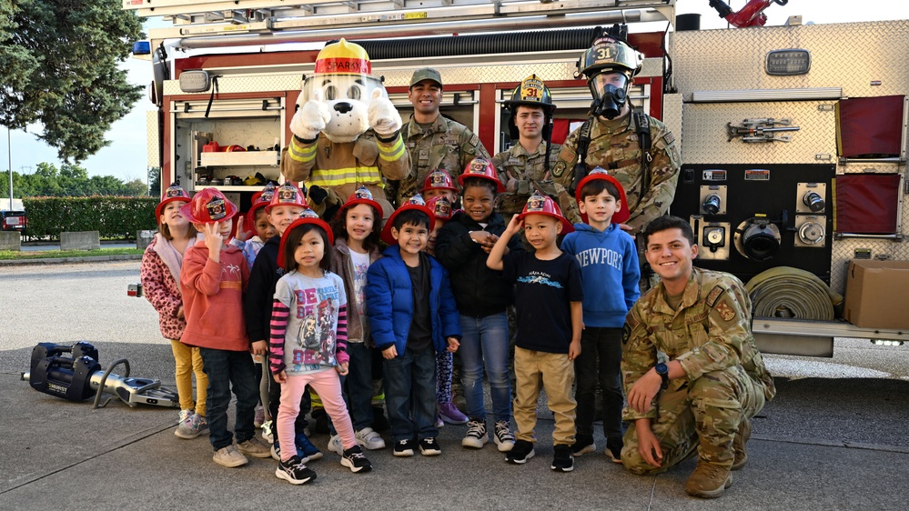 Sparky kicks off Fire Prevention Week 24