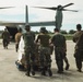 Philippine, U.S. Marines Transport Cargo onto MV-22Bs to Support Typhoon Relief Efforts