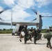 15th MEU MV-22B Ospreys Transport Relief Supplies Following Typhoon in Philippines