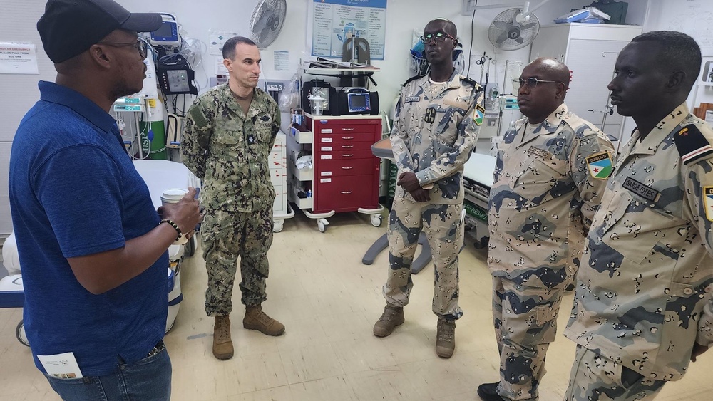 Djiboutian Coast Guard Tours Camp Lemonnier EMF