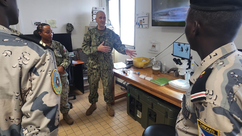 Djiboutian Coast Guard Tours Camp Lemonnier EMF