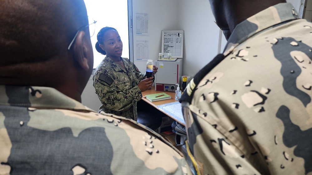 Djiboutian Coast Guard Tours Camp Lemonnier EMF