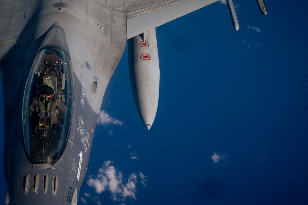 100th ARW, 93rd ARS refuel U.S., Hellenic fighter jets during exercise Ramstein Flag