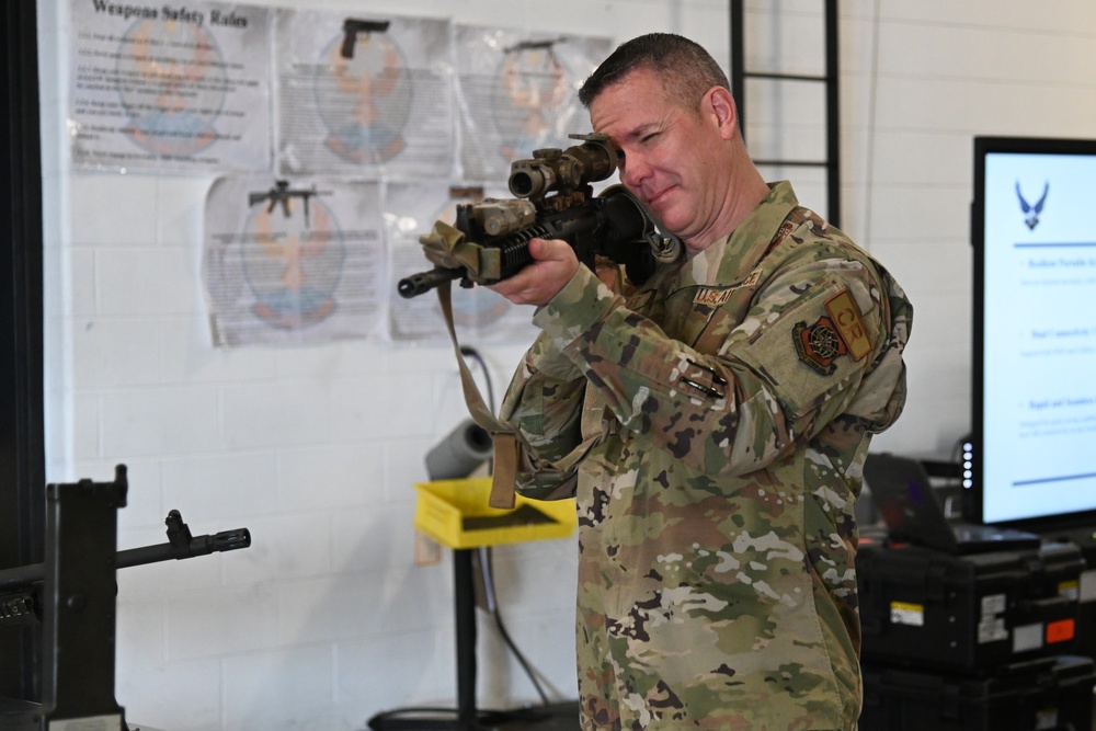 Expeditionary Center command team visits 621st Contingency Response Wing