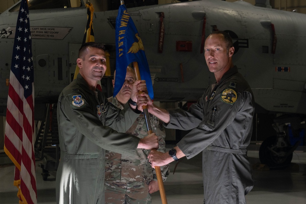 175th Operations Group Change of Command Ceremony