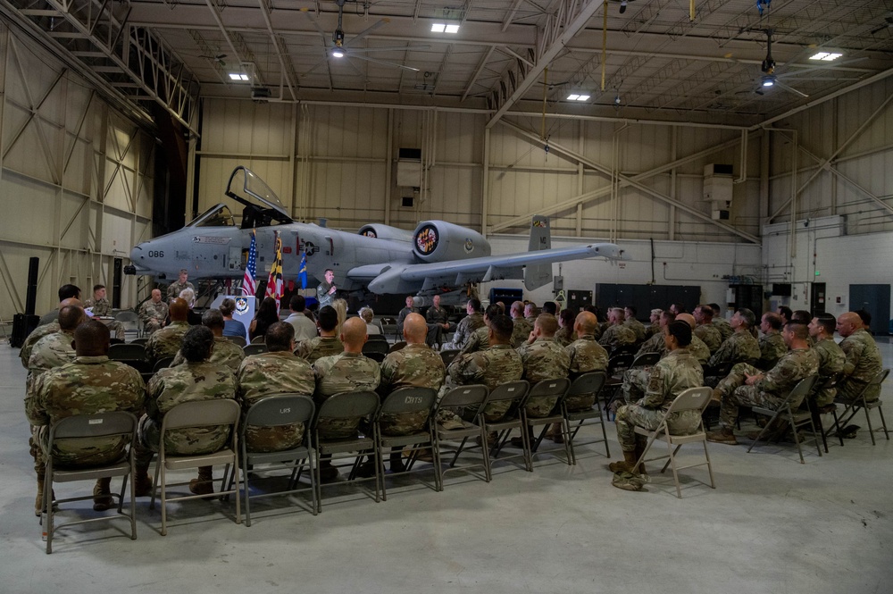 175th Operations Group Change of Command Ceremony