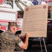 Lt. Col. Vanderwaal and the Quantico Fire Department sign Fire Prevention Proclamation