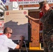 Lt. Col. Vanderwaal and the Quantico Fire Department sign Fire Prevention Proclamation