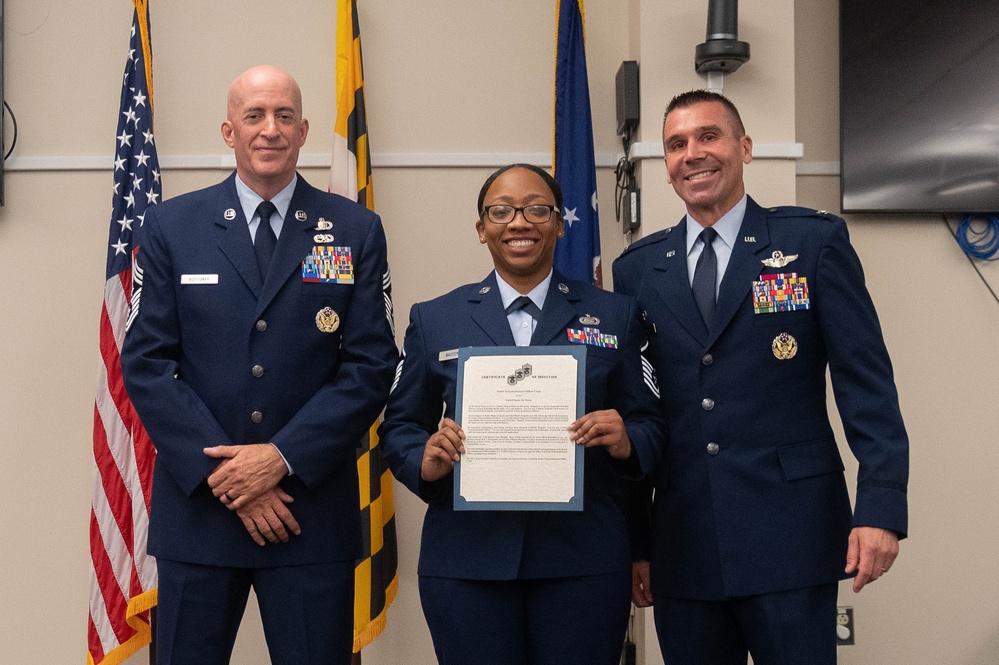 175th Wing Senior Noncommissioned Officer Induction Ceremony