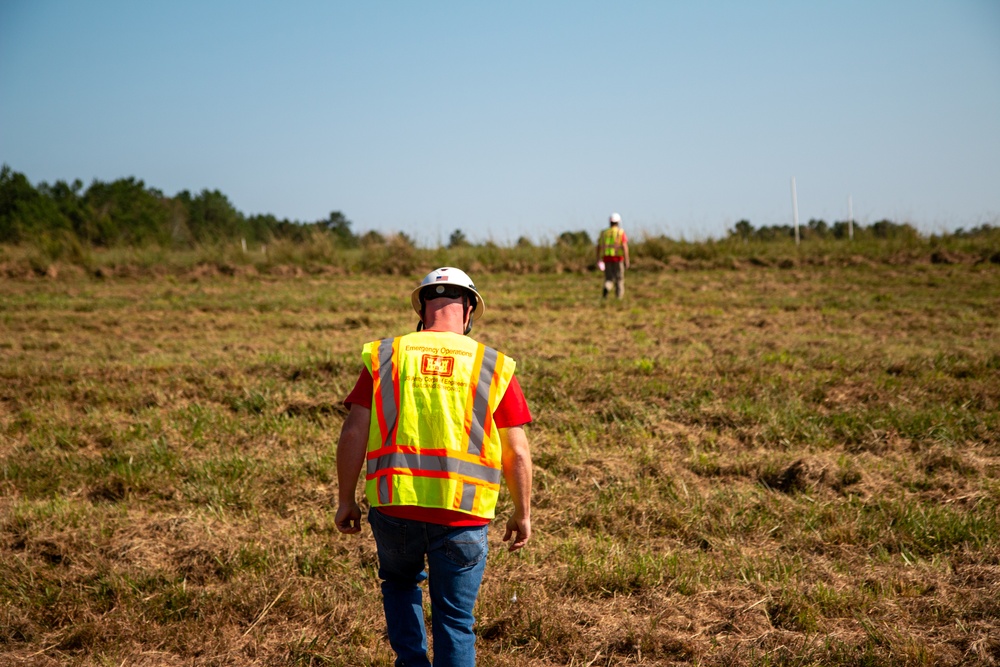 USACE debris teams assess South Carolina counties damaged by Hurricane Helene