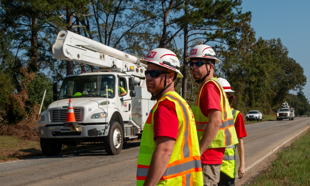 USACE debris teams assess South Carolina counties damaged by Hurricane Helene