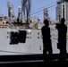 Abraham Lincoln conducts a replenishment-at-sea with Amelia Earhart