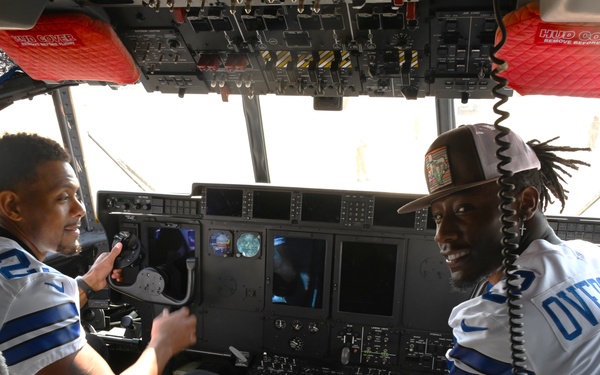 Cowboys enjoy unique NAS JRB experience