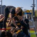 Iowa Women's Wrestling Team Workout With The Marines!