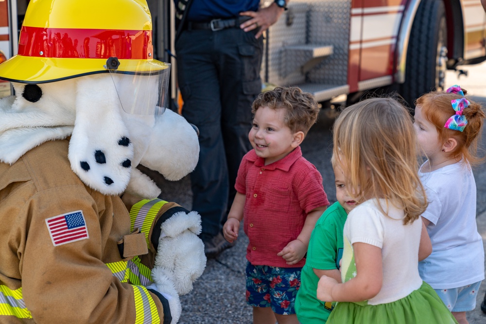 Fire Prevention Week at the Child Development Center