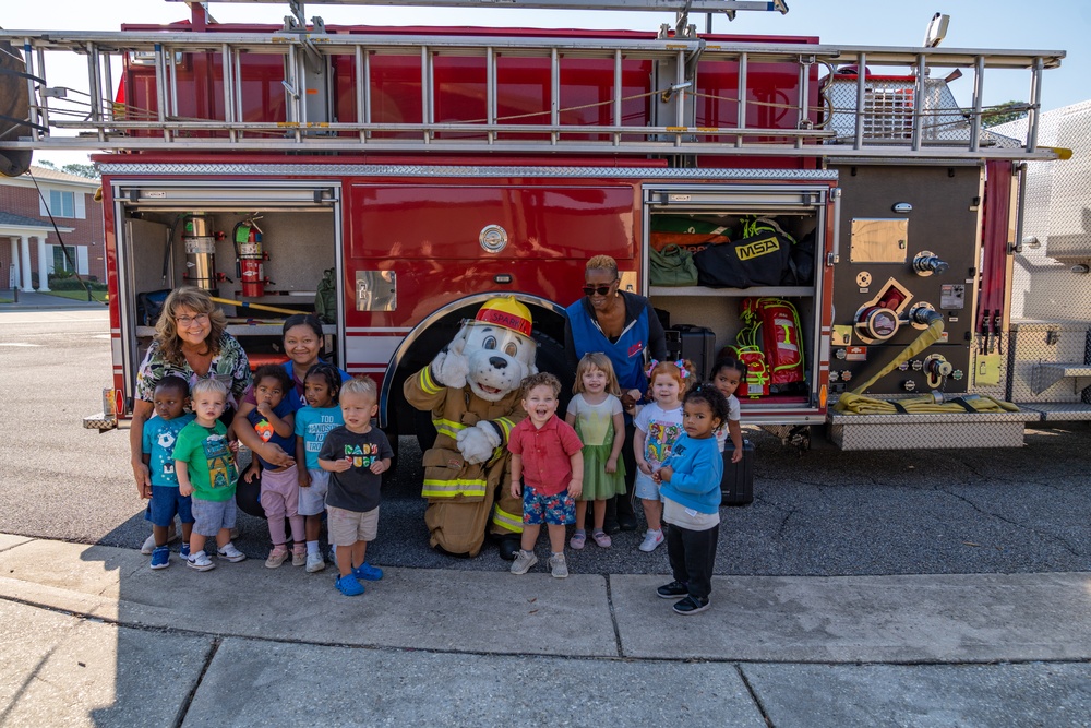 Fire Prevention Week at the Child Development Center