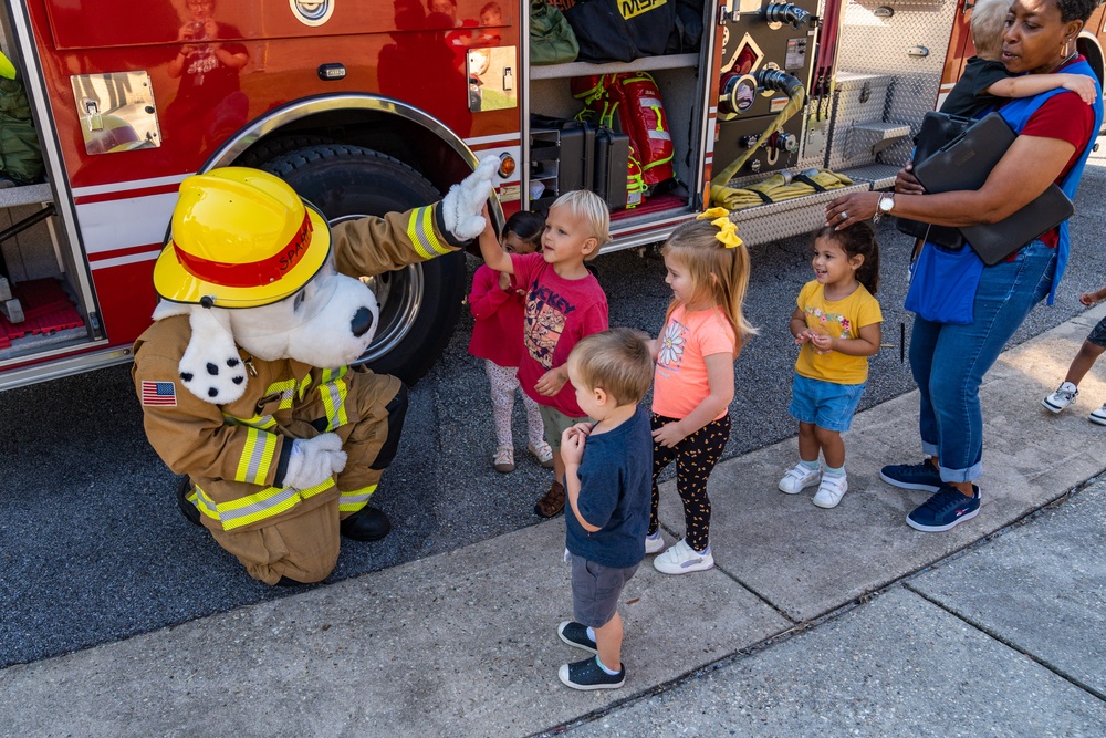 Fire Prevention Week at the Child Development Center