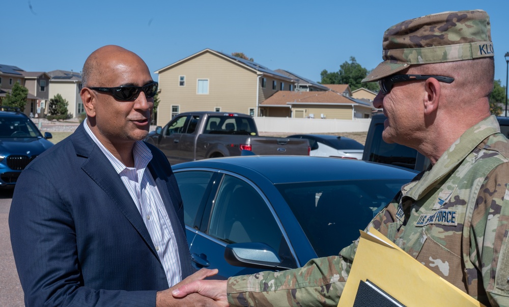 Peterson Space Force Base hosts Dr. Ravi Chaudhary