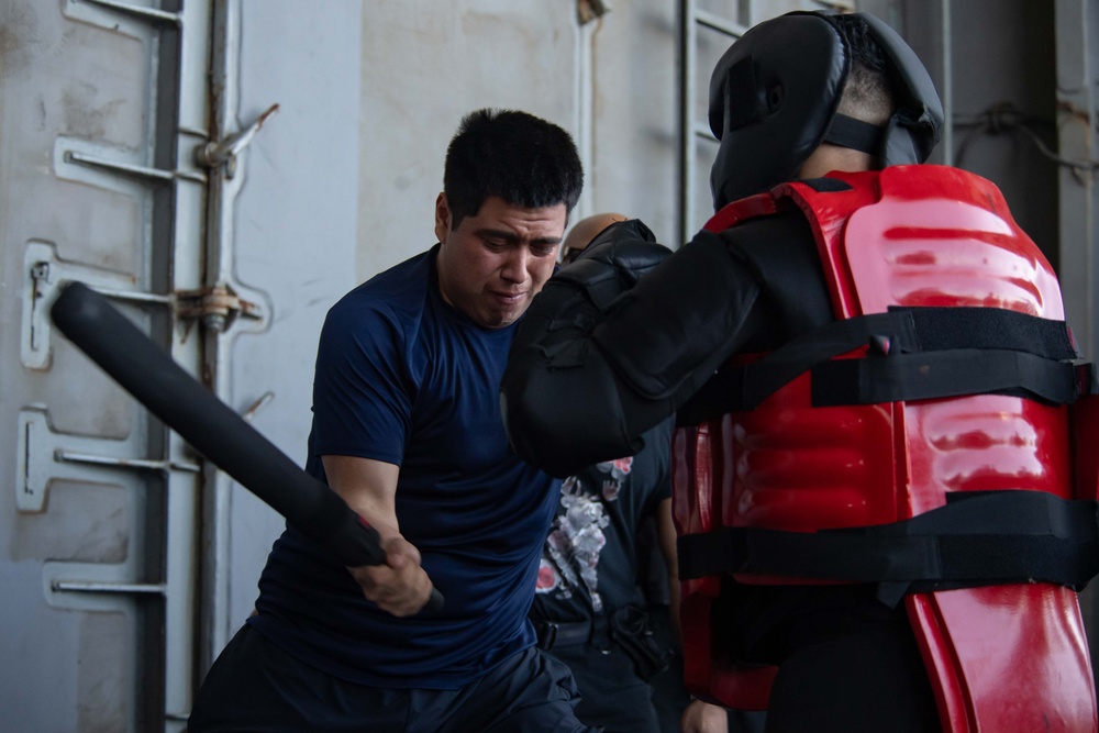 Theodore Roosevelt Sailors Participate in Security Reaction Force Course