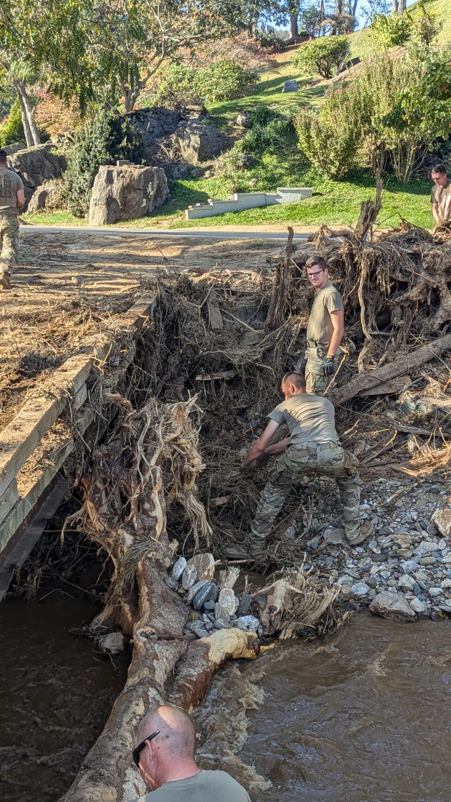 Michigan National Guard Supports North Carolina Communities after Hurricaine Helene