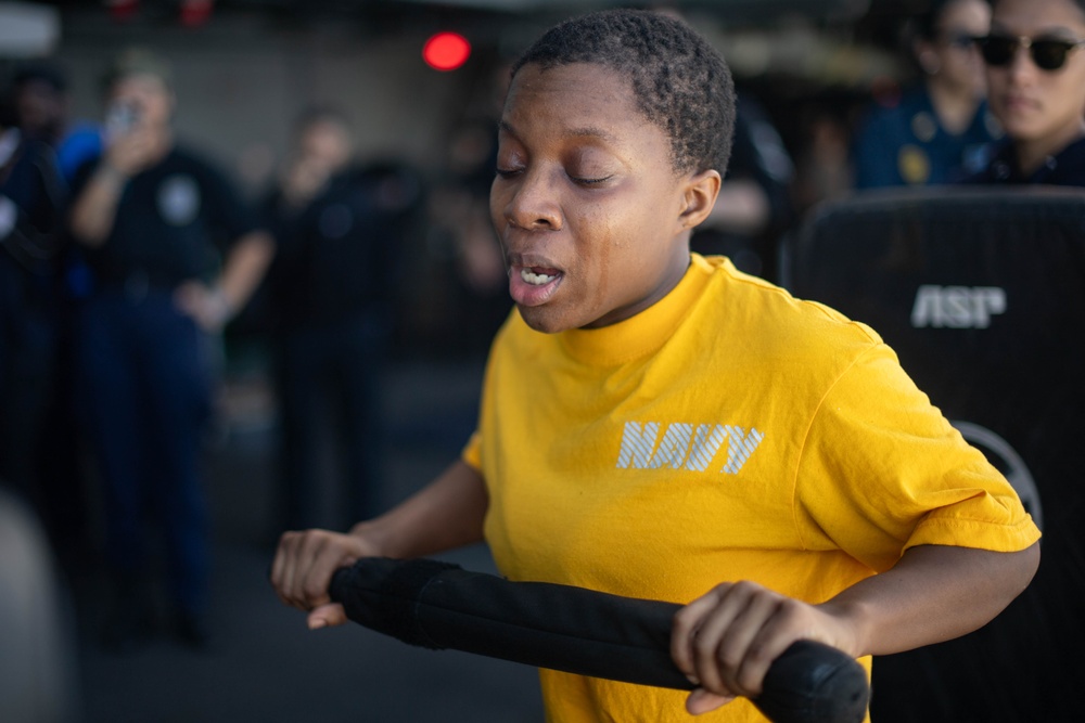 Theodore Roosevelt Sailors Participate in Security Reaction Force Course