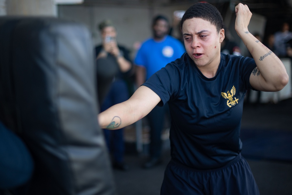 Theodore Roosevelt Sailors Participate in Security Reaction Force Course