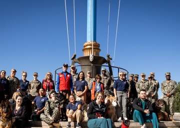 Walter Reed National Military Medical Center Holds Annual Blessings of the Animal's Ceremony