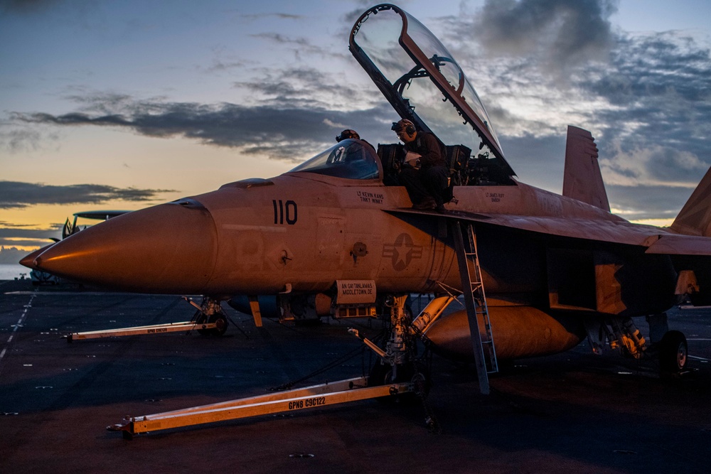 Theodore Roosevelt Flight Deck