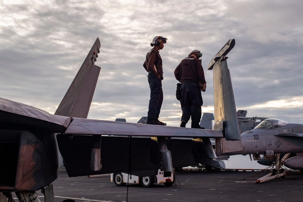 Theodore Roosevelt Flight Deck