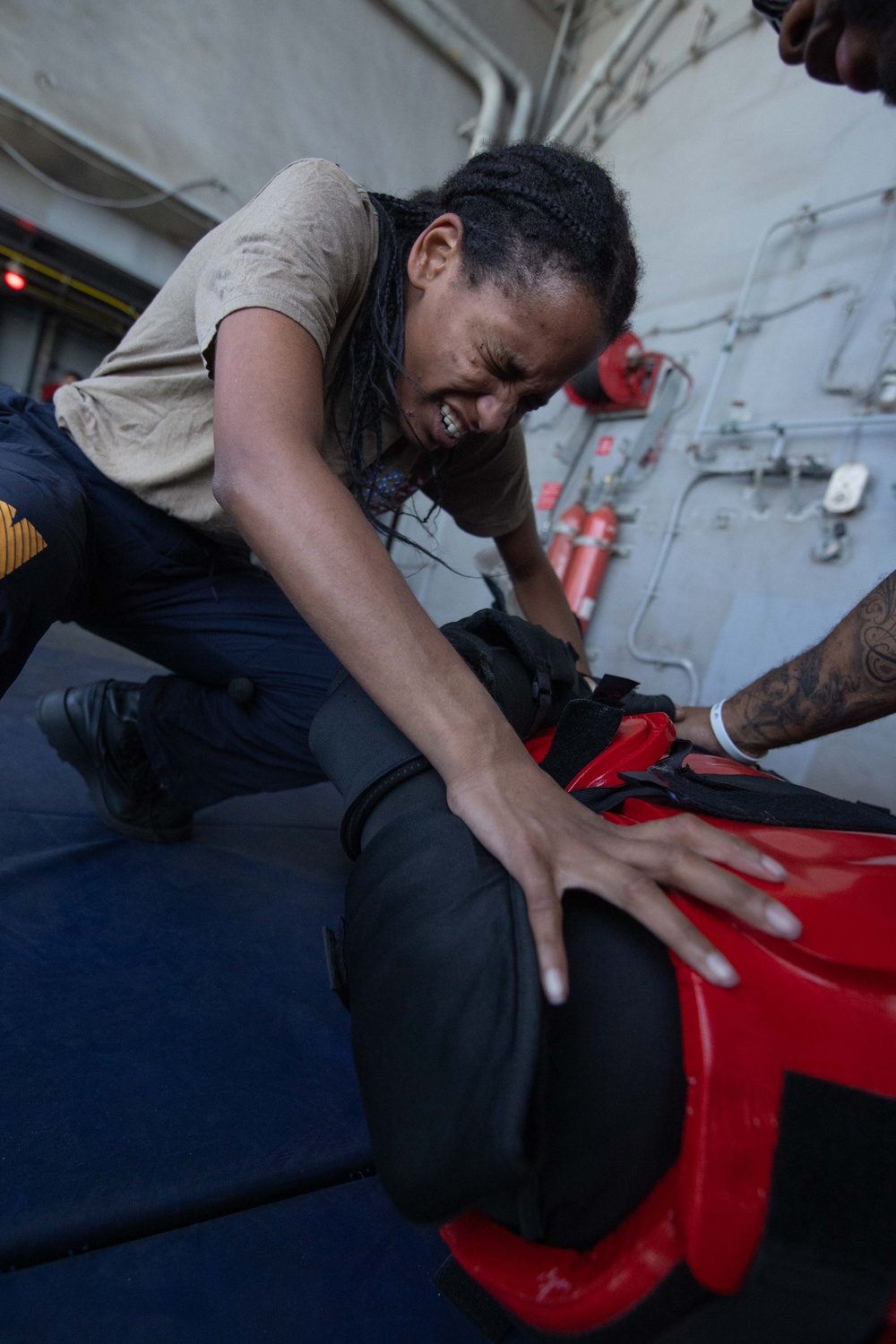 Theodore Roosevelt Sailors Participate in Security Reaction Force Course