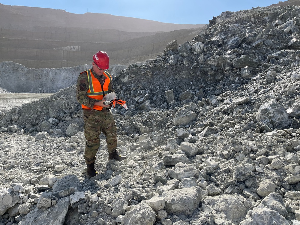 Col James F. Roche IV, USAF Commander, AFRL Detachment 7 tours Rio Tinto US Borax mine.