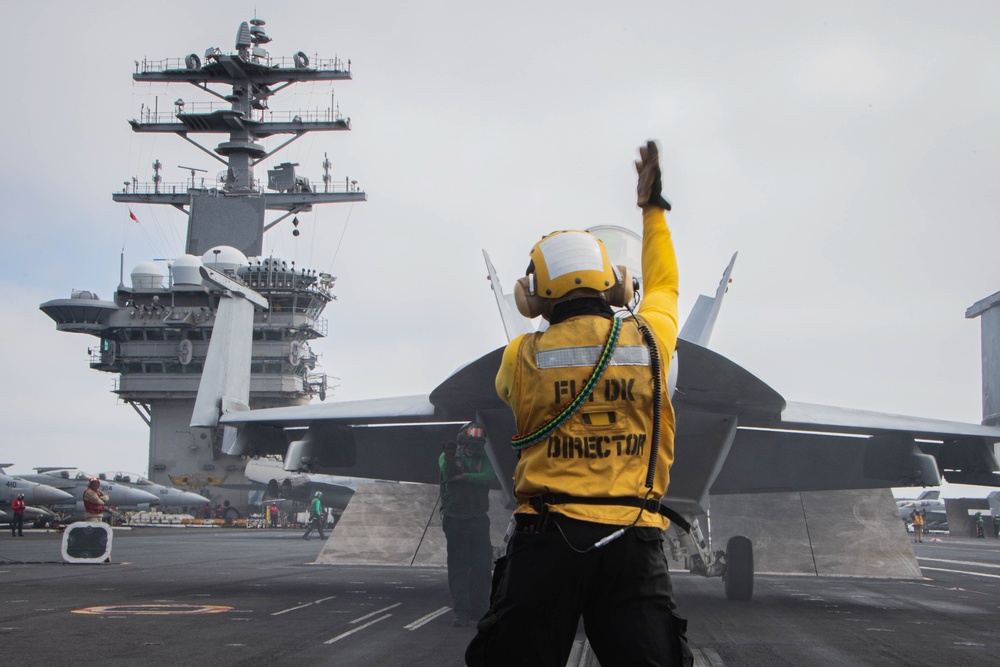 Nimitz Conducts Flight Operations