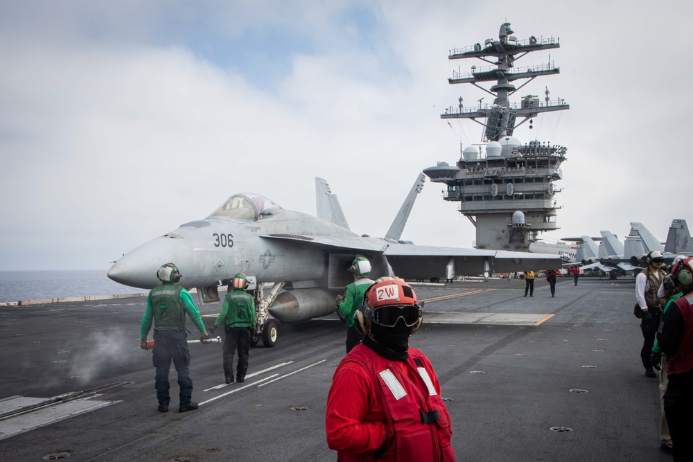 Nimitz Conducts Flight Operations