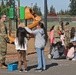 Rest Assured Soldiers have lunch with Thompson Elementary Students