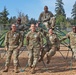 Rest Assured Soldiers have lunch with Thompson Elementary Students