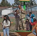 Rest Assured Soldiers have lunch with Thompson Elementary Students