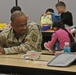 Rest Assured Soldiers have lunch with Thompson Elementary Students