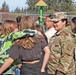 Rest Assured Soldiers have lunch with Thompson Elementary Students