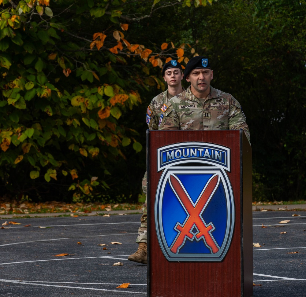 73rd General Support Military Intelligence Company reactivated