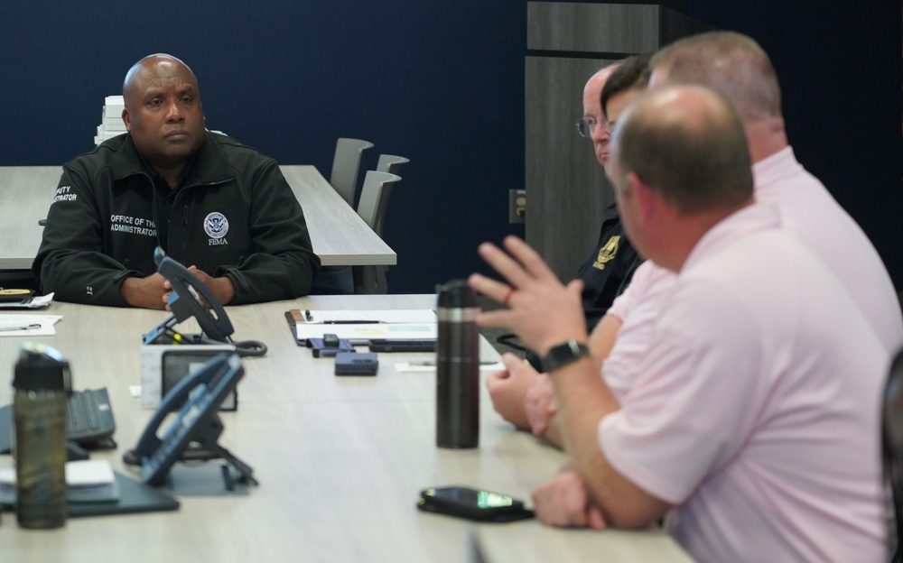 FEMA Deputy Administrator Erik Hooks Visits Greenville, SC.