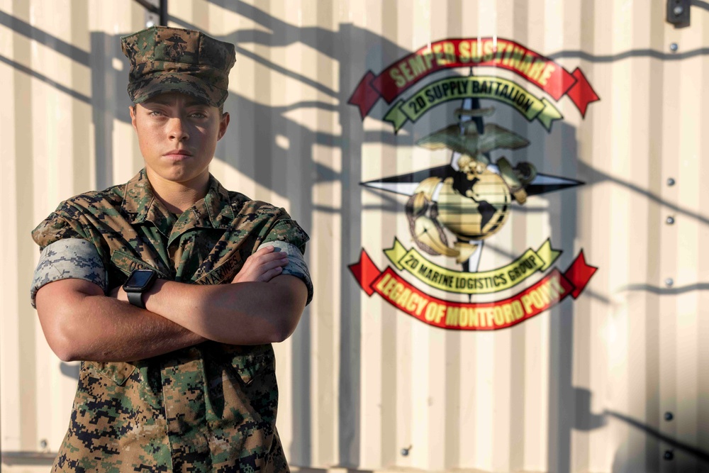 Lance Cpl. Ossorio; 2nd MLG Warrior of the Week