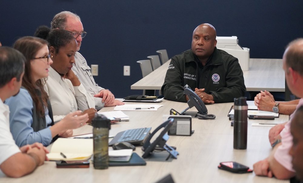 FEMA Deputy Administrator Erik Hooks Visits Greenville, SC.