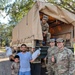 U.S. Army Soldiers conduct health and welfare checks