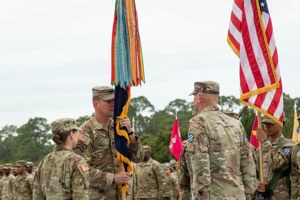 U.S. Army Command Sgt. Maj. Jeffrey L. Campbell Change of Responsibility