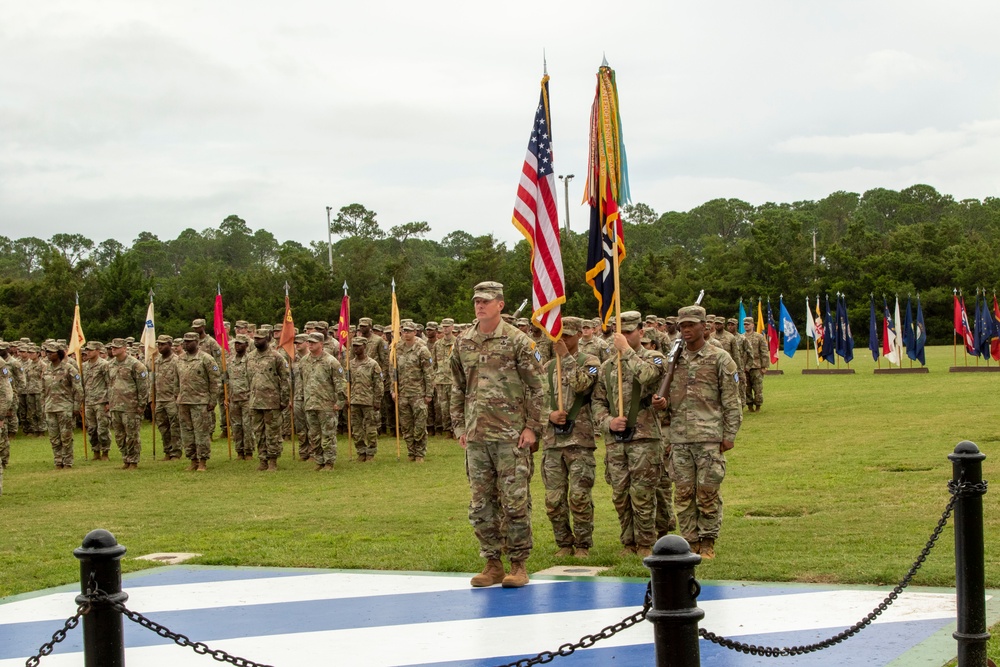 U.S. Army Command Sgt. Maj. Jeffrey L. Campbell Change of Responsibility