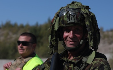 Maryland National Guard trains 600 Estonian volunteer members during tactical live-fire exercise