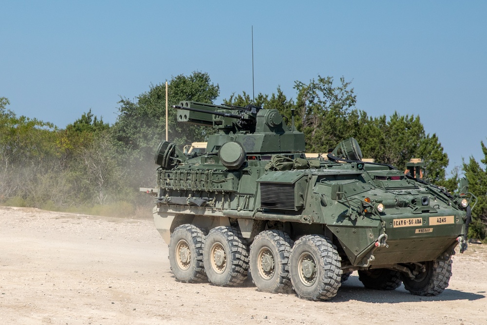 6-56 ADAR Conducts Stryker Table V Qualifications