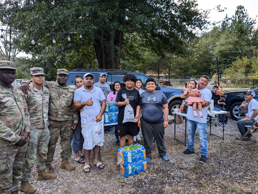 U.S. Army Soldiers conduct health and welfare checks