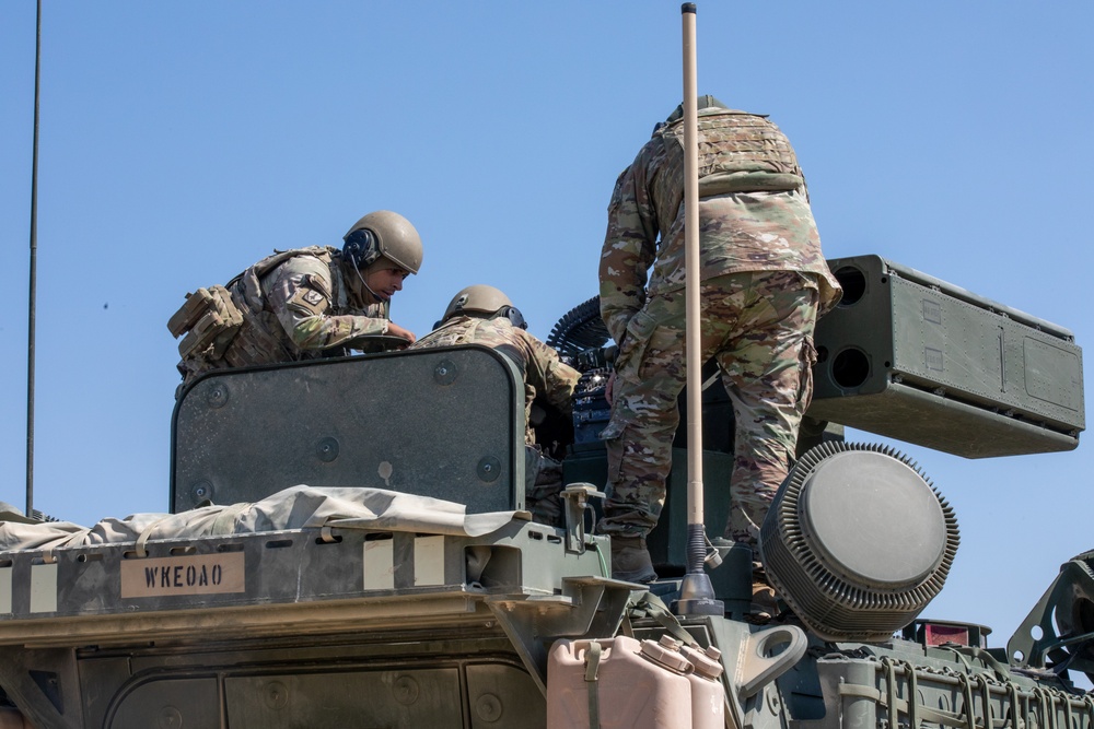 6-56 ADAR Conducts Stryker Table V Qualifications