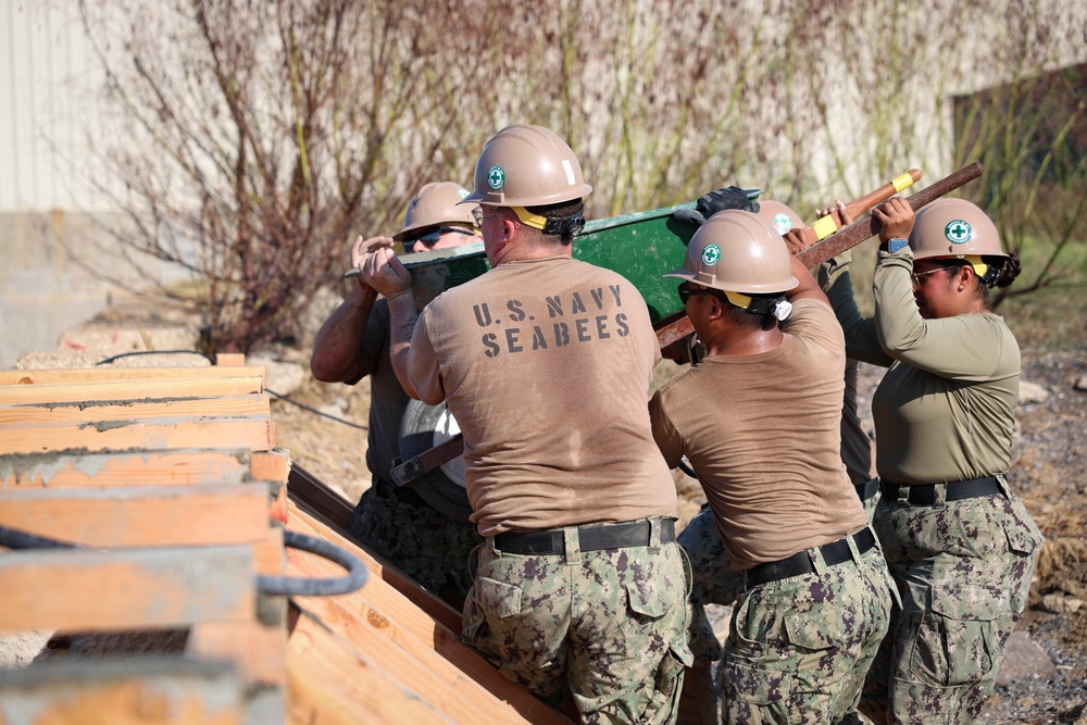 NMCB 133 Conducts Homeport Operations